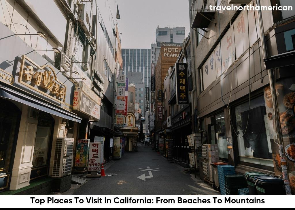 Top Places To Visit In California: From Beaches To Mountains